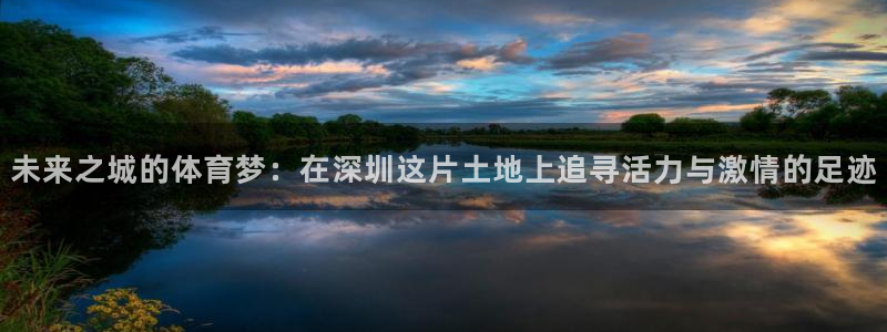 公海赌赌船官网下载注册：未来之城的体育梦：在深圳这片